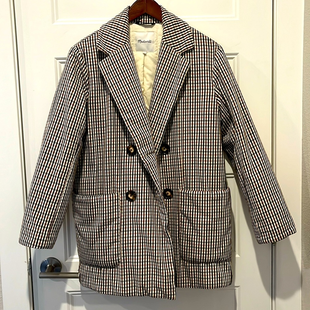 Madewell Cotton Puffer Coat